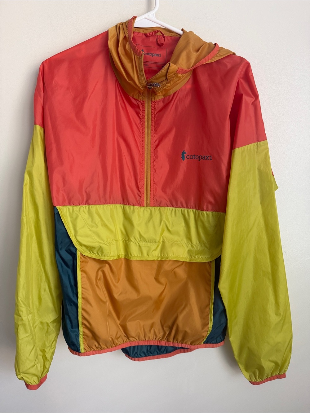 cotopaxi Colorblock Teca Lightweight Windbreaker Pullover Jacket